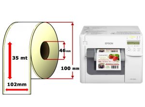Etichette standard Epson per stampante EPSON Colorworks C3500/C4000e