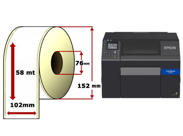 Etichette per EPSON Colorworks C6500 Ae/Pe