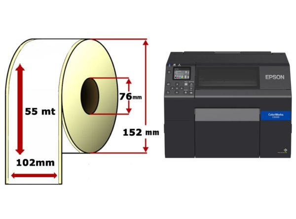 Etichette per EPSON Colorworks C6500 Ae/Pe