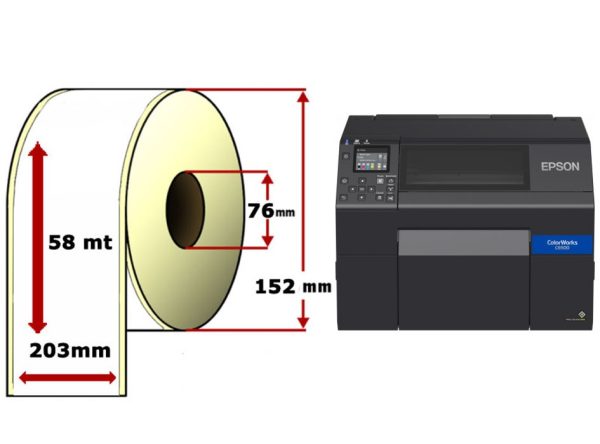 Etichette per EPSON Colorworks C6500 Ae/Pe