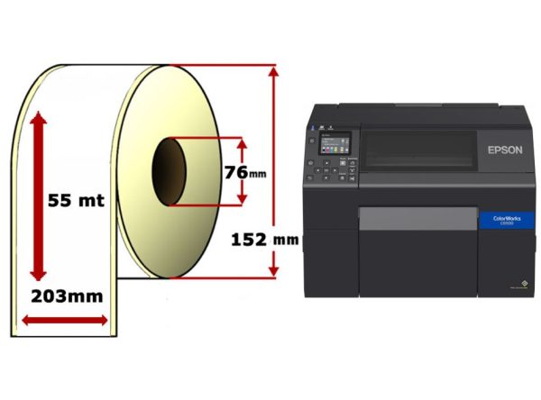 Etichette per EPSON Colorworks C6500 Ae/Pe