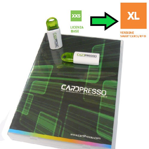 Upgrade Cardpresso XXS a versione XL
