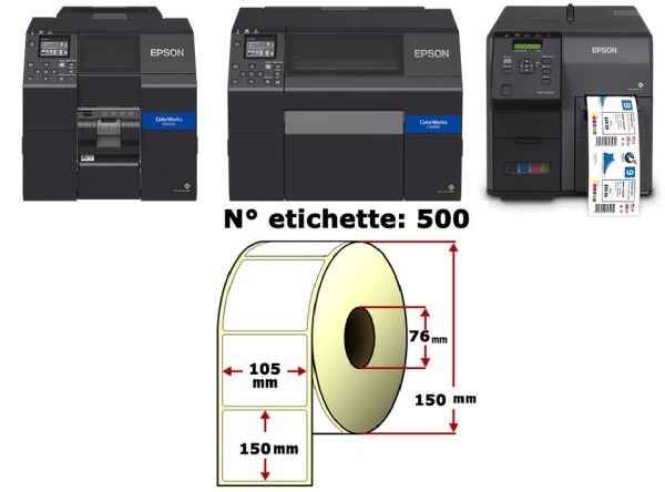 Etichette Personalizzate per Epson C6000/C6500/C7500/C7500G