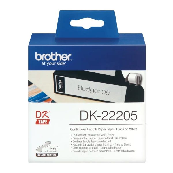 Etichette DK originali Brother per modelli della serie QL