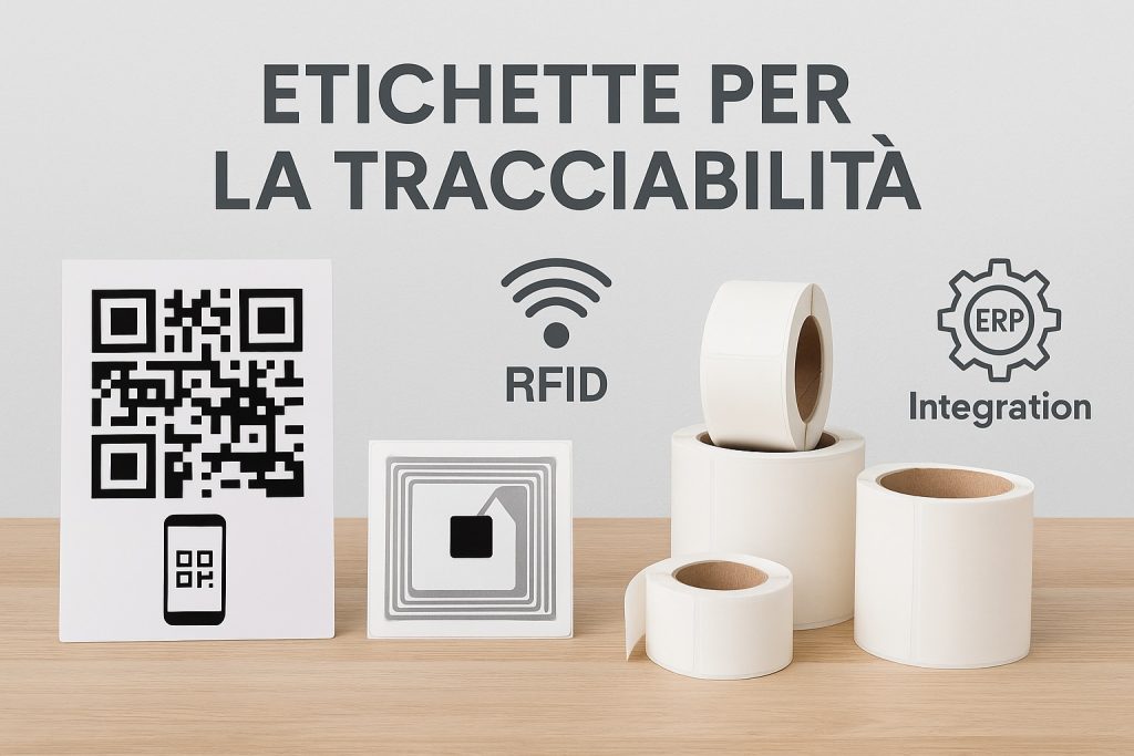 Etichette per la tracciabilità soluzioni per la logistica e la produzione